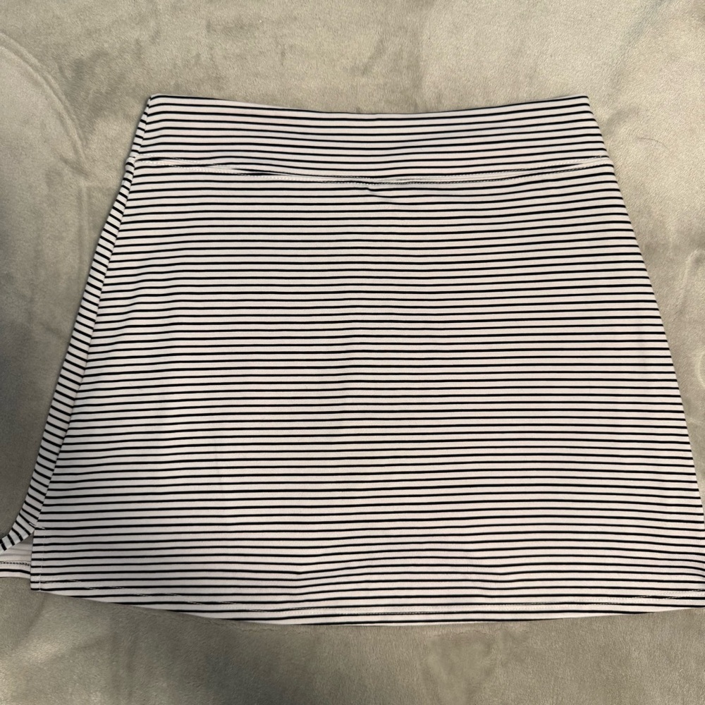 Soybu Athletic Skort Skirt Black & White Stripe Size XS - Picture 2 of 7